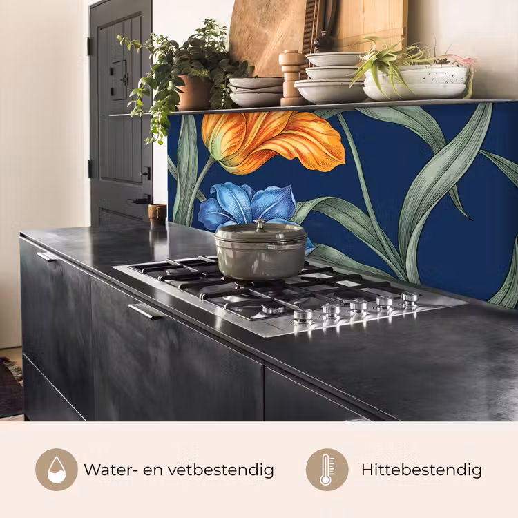 Keuken achterwand - Bloemen - Botanisch - Patroon — 5