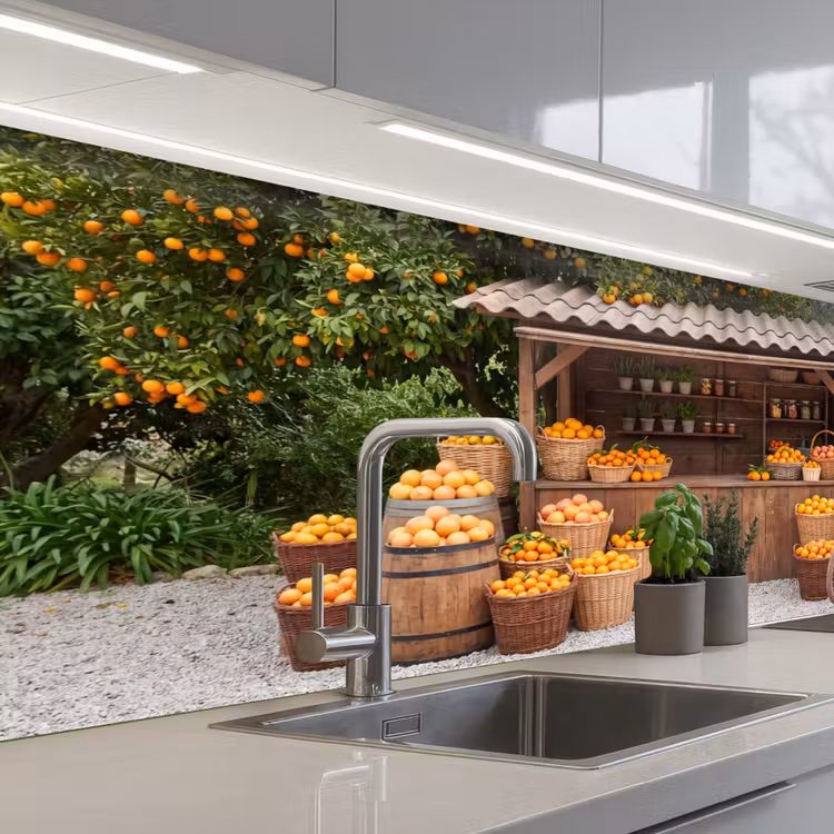 Keuken achterwand - Fruit - Markt - Landelijk — 2