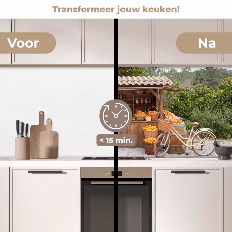 Keuken achterwand - Fruit - Markt - Landelijk — 3