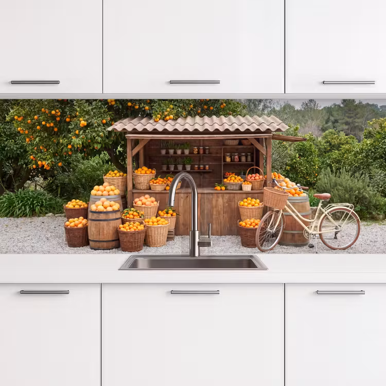 Keuken achterwand - Fruit - Markt - Landelijk — 4