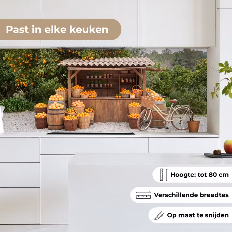 Keuken achterwand - Fruit - Markt - Landelijk — 7