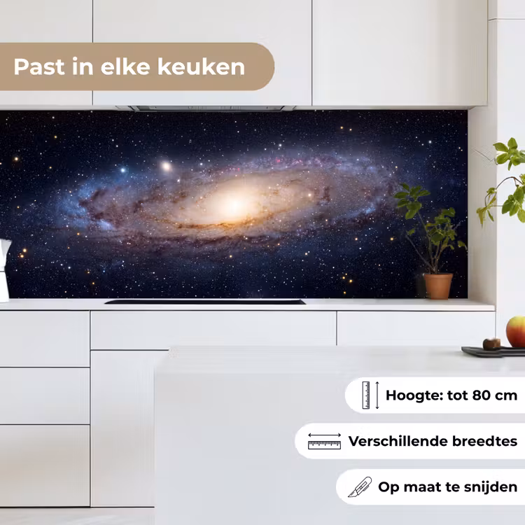 Keuken achterwand - Sterrenstelsel - Ruimte - Kosmos — 7