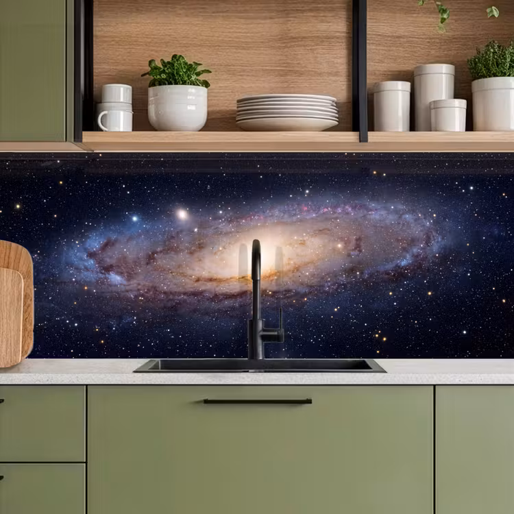 Keuken achterwand - Sterrenstelsel - Ruimte - Kosmos — 8