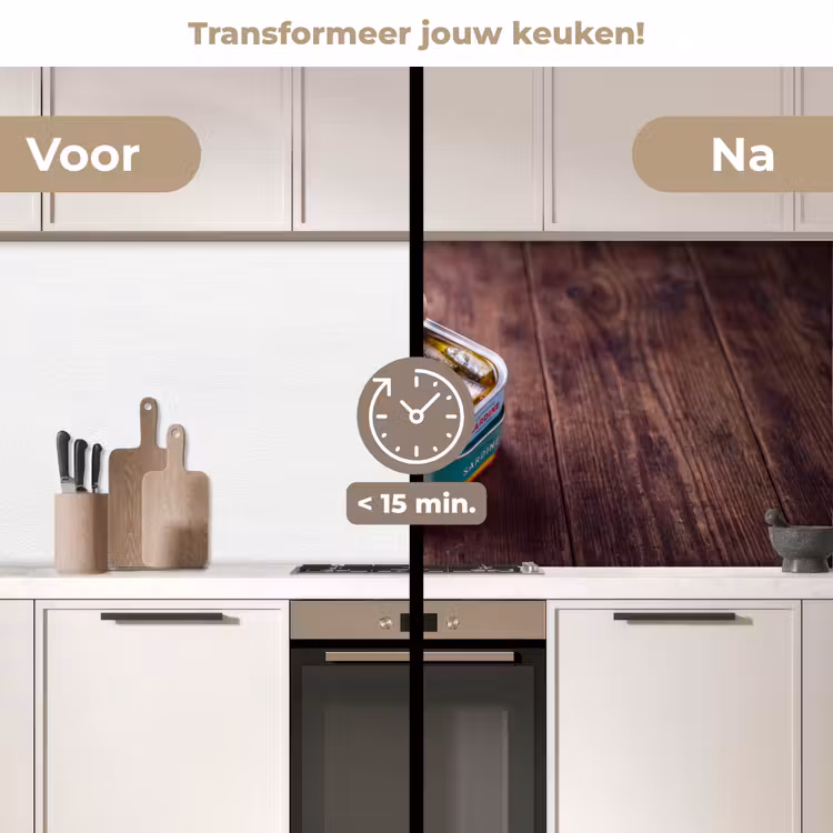 Keuken achterwand - Vis - Blikjes - Keuken — 3