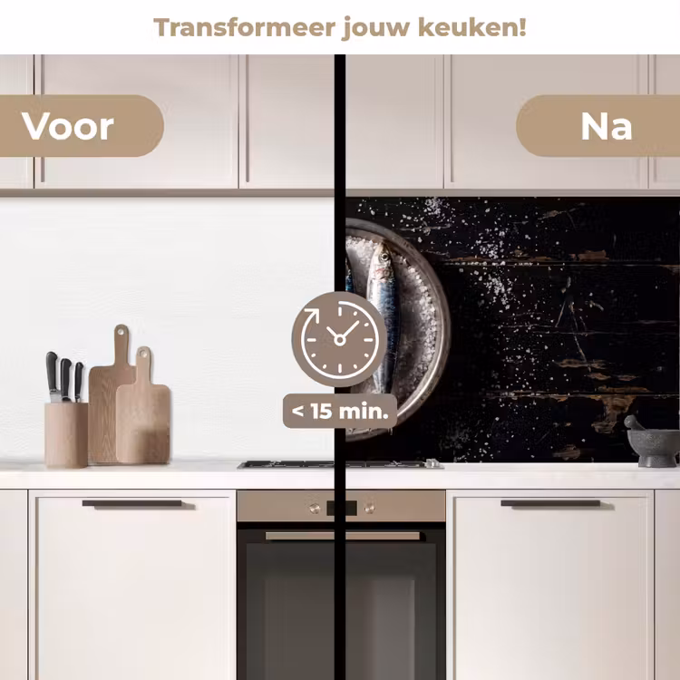 Keuken achterwand - Vis - Zout - Eten — 3