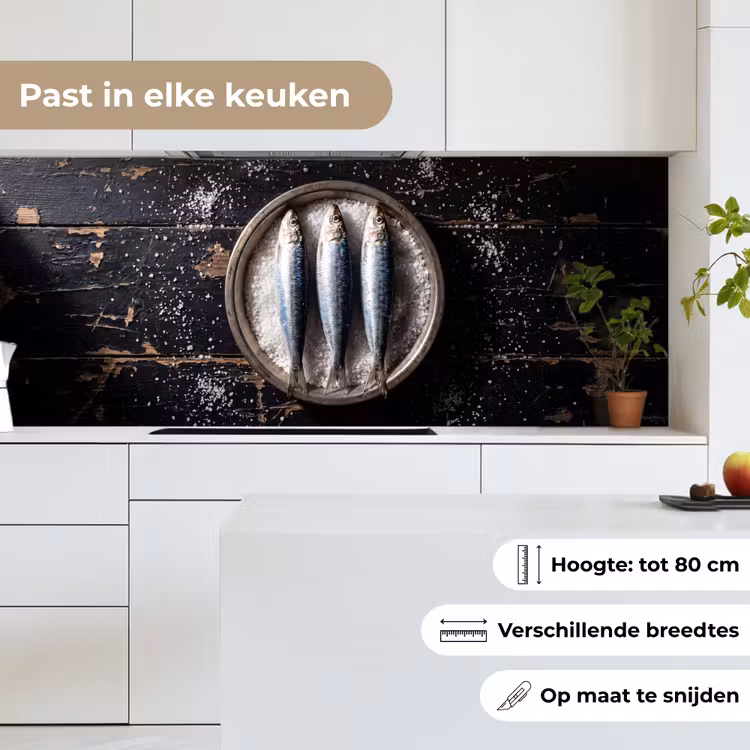 Keuken achterwand - Vis - Zout - Eten — 7