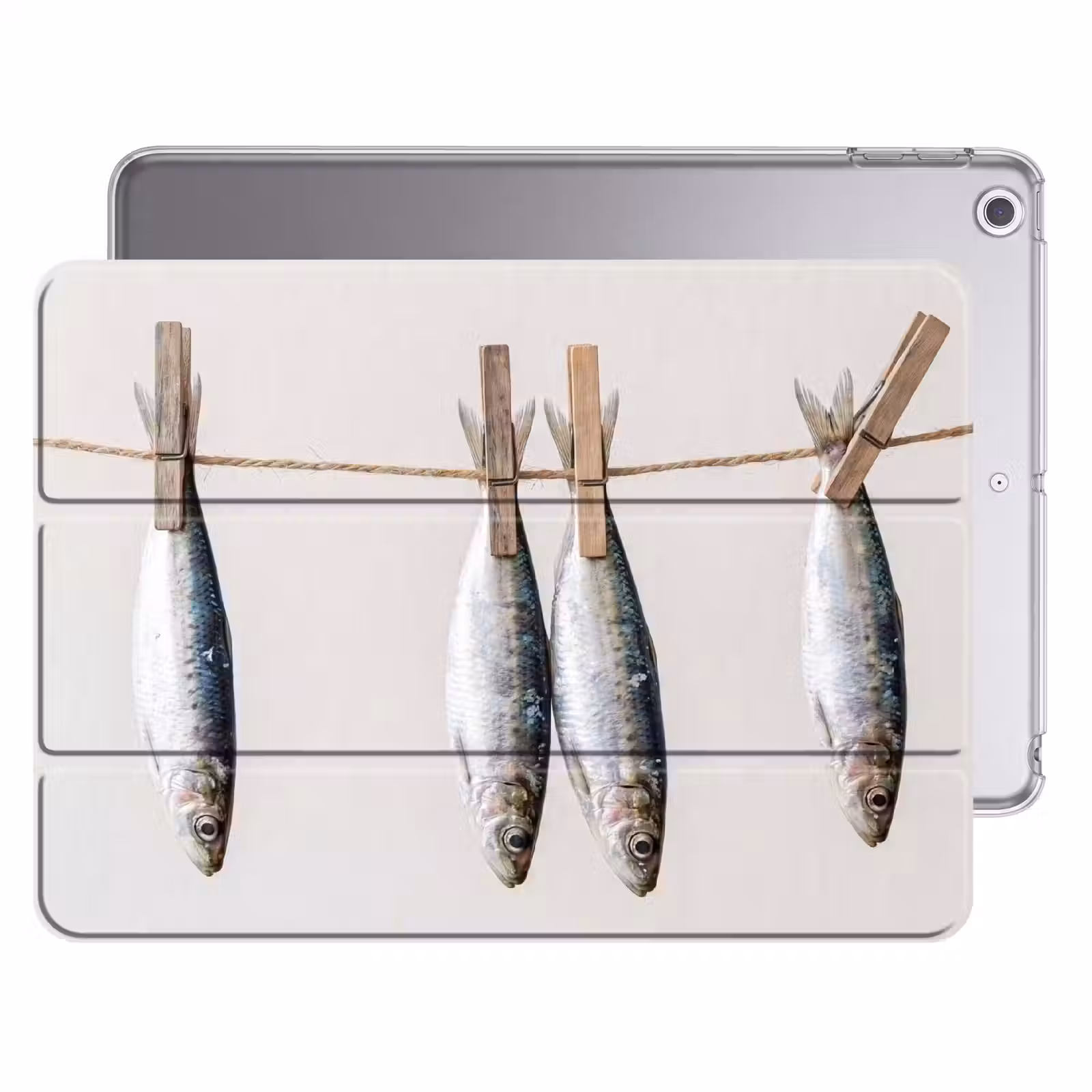 iPad hoes - Vis - Hangend - Eten — 1