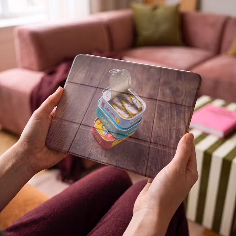iPad hoes - Vis - Blikjes - Keuken — 3