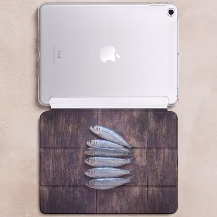 iPad hoes - Vis - Hout - Eten — 6