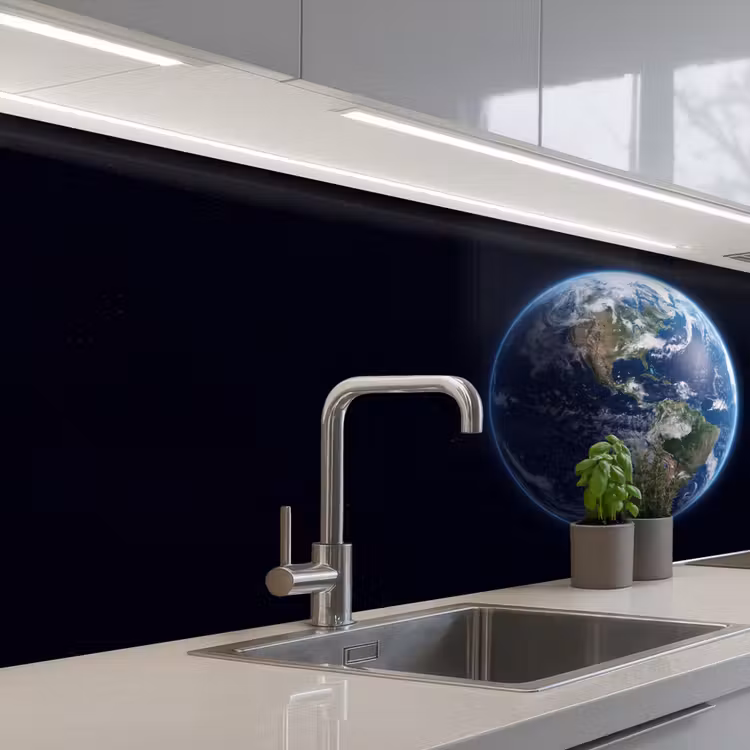Keuken achterwand - Aarde - Ruimte - Kosmos — 2