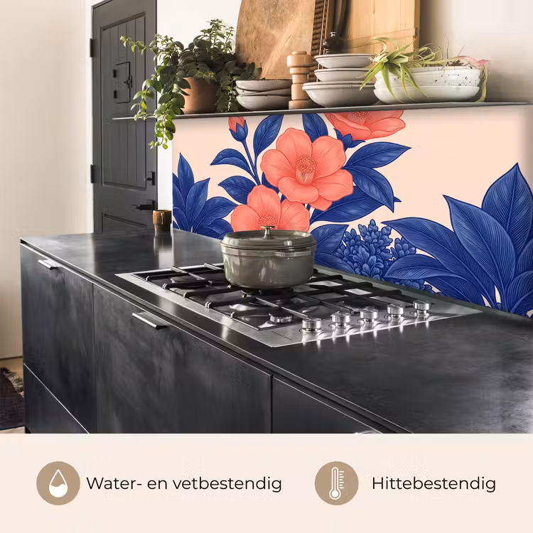 Keuken achterwand - Bloemen - Bladeren - Botanisch — 5