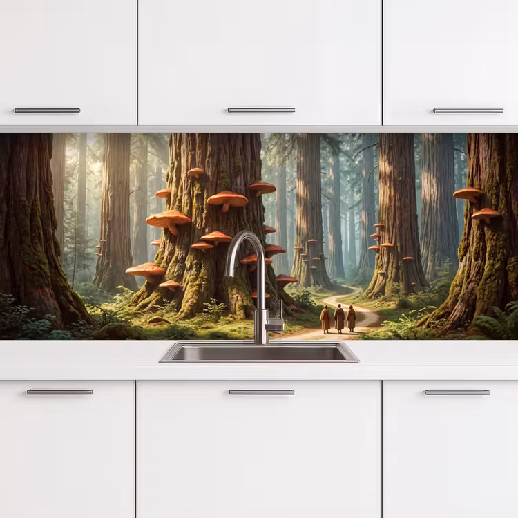 Keuken achterwand - Bos - Bomen - Natuur — 4