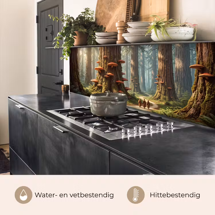 Keuken achterwand - Bos - Bomen - Natuur — 5