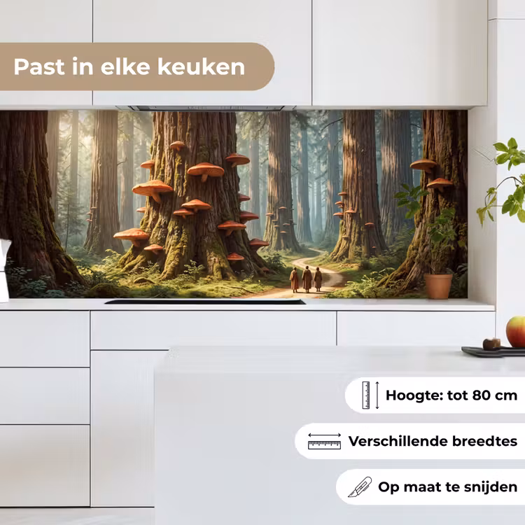 Keuken achterwand - Bos - Bomen - Natuur — 7