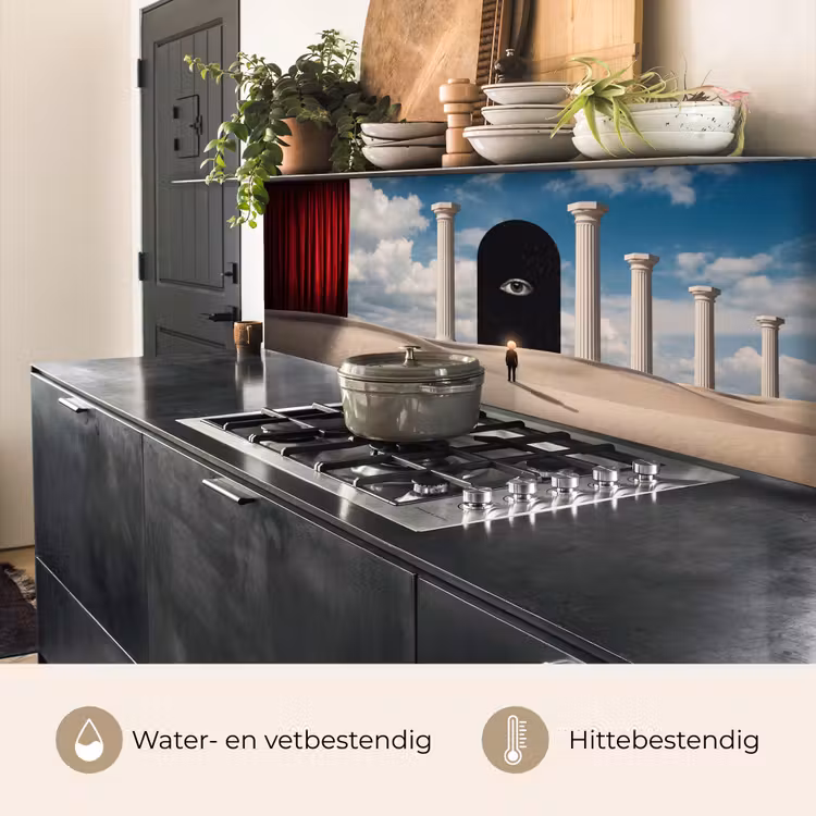 Keuken achterwand - Droom - Woestijn - Oog — 5