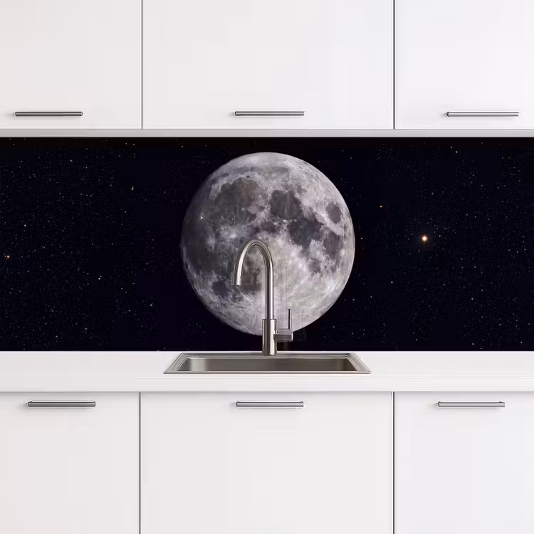 Keuken achterwand - Maan - Sterren - Ruimte — 4