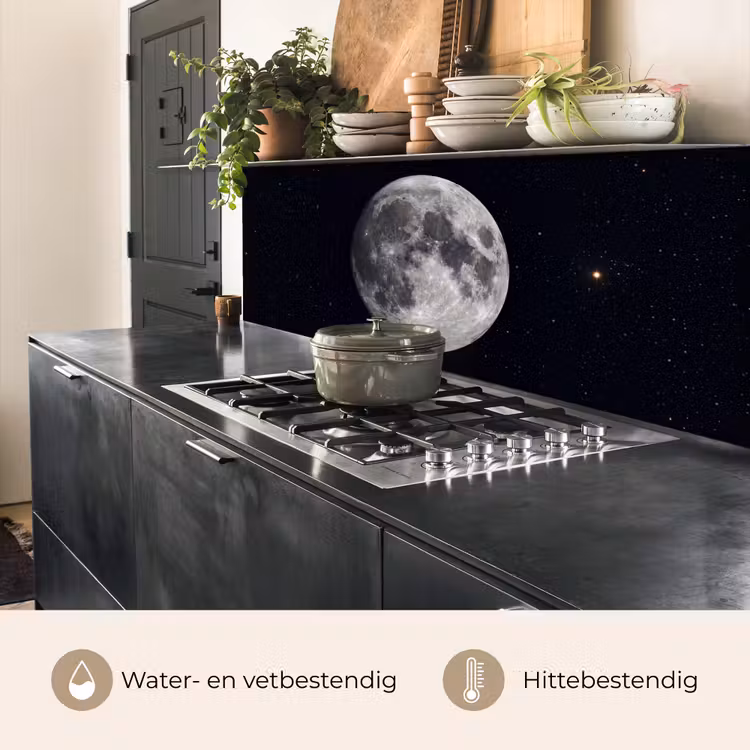 Keuken achterwand - Maan - Sterren - Ruimte — 5