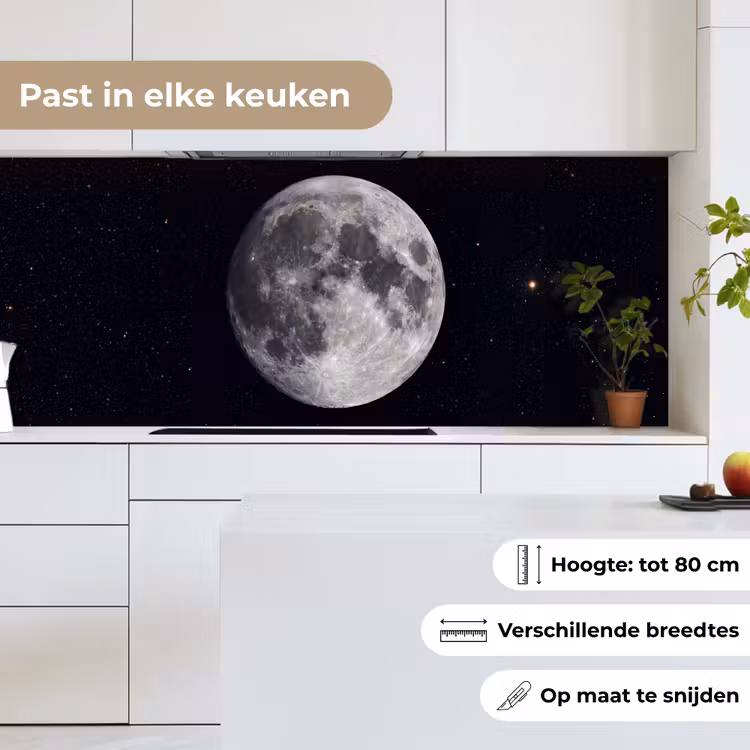Keuken achterwand - Maan - Sterren - Ruimte — 7