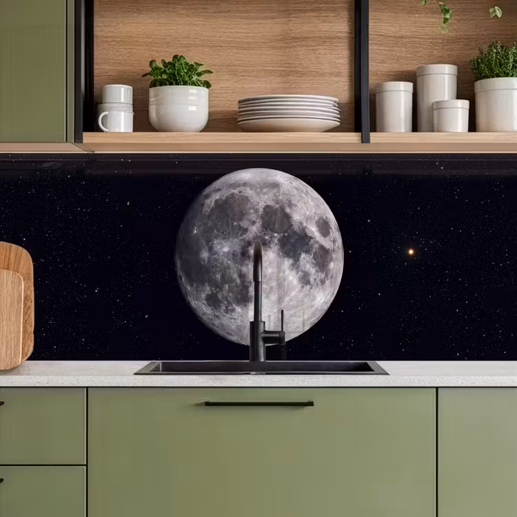 Keuken achterwand - Maan - Sterren - Ruimte — 8