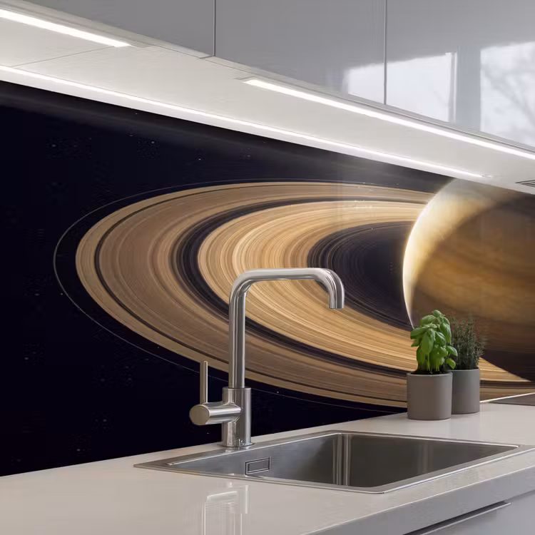 Keuken achterwand - Planeet - Ringen - Ruimte — 2
