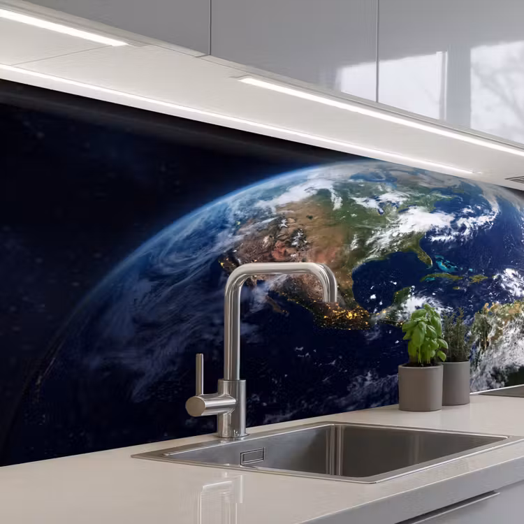Keuken achterwand - Planeet - Ruimte - Kosmos — 2