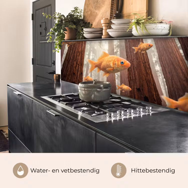 Keuken achterwand - Vis - Bos - Fantasie — 5