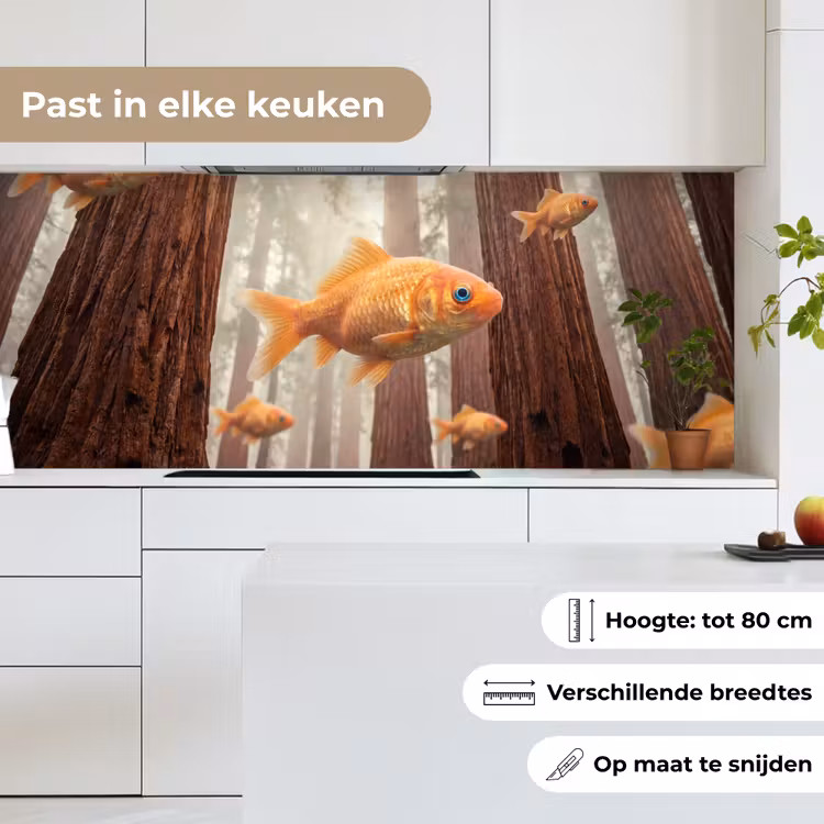 Keuken achterwand - Vis - Bos - Fantasie — 7