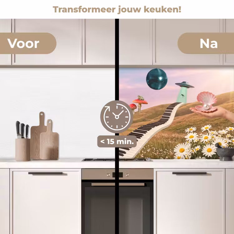 Keuken achterwand - Vis - Natuur - Abstract — 3