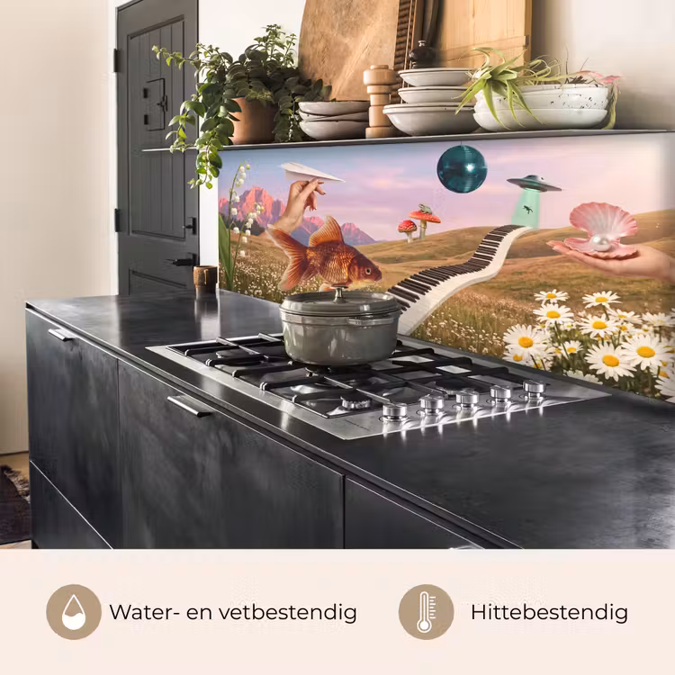Keuken achterwand - Vis - Natuur - Abstract — 5