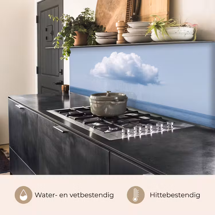 Keuken achterwand - Wolk - Regen - Natuur — 5