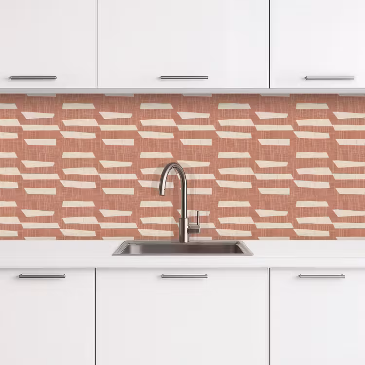 Keuken achterwand - Terracotta - Abstract - Textuur - Patroon — 4