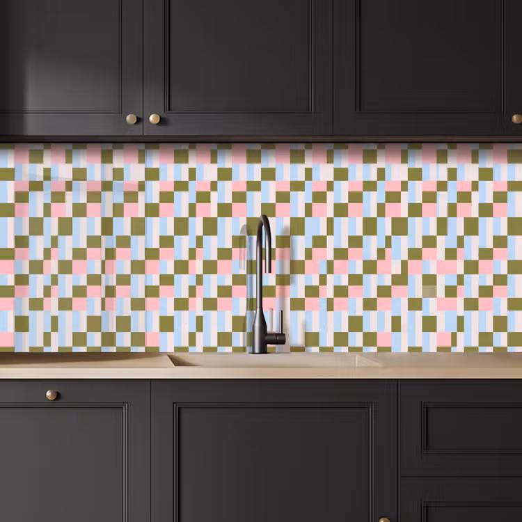 Keuken achterwand - Patroon - Geometrisch - Abstract - Kleurrijk - Modern — 6