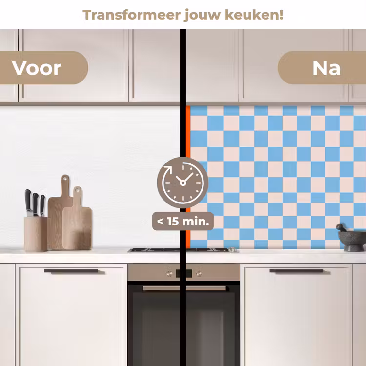 Keuken achterwand - Abstract - Vormen - Geometrisch - Modern - Kleurrijk — 3