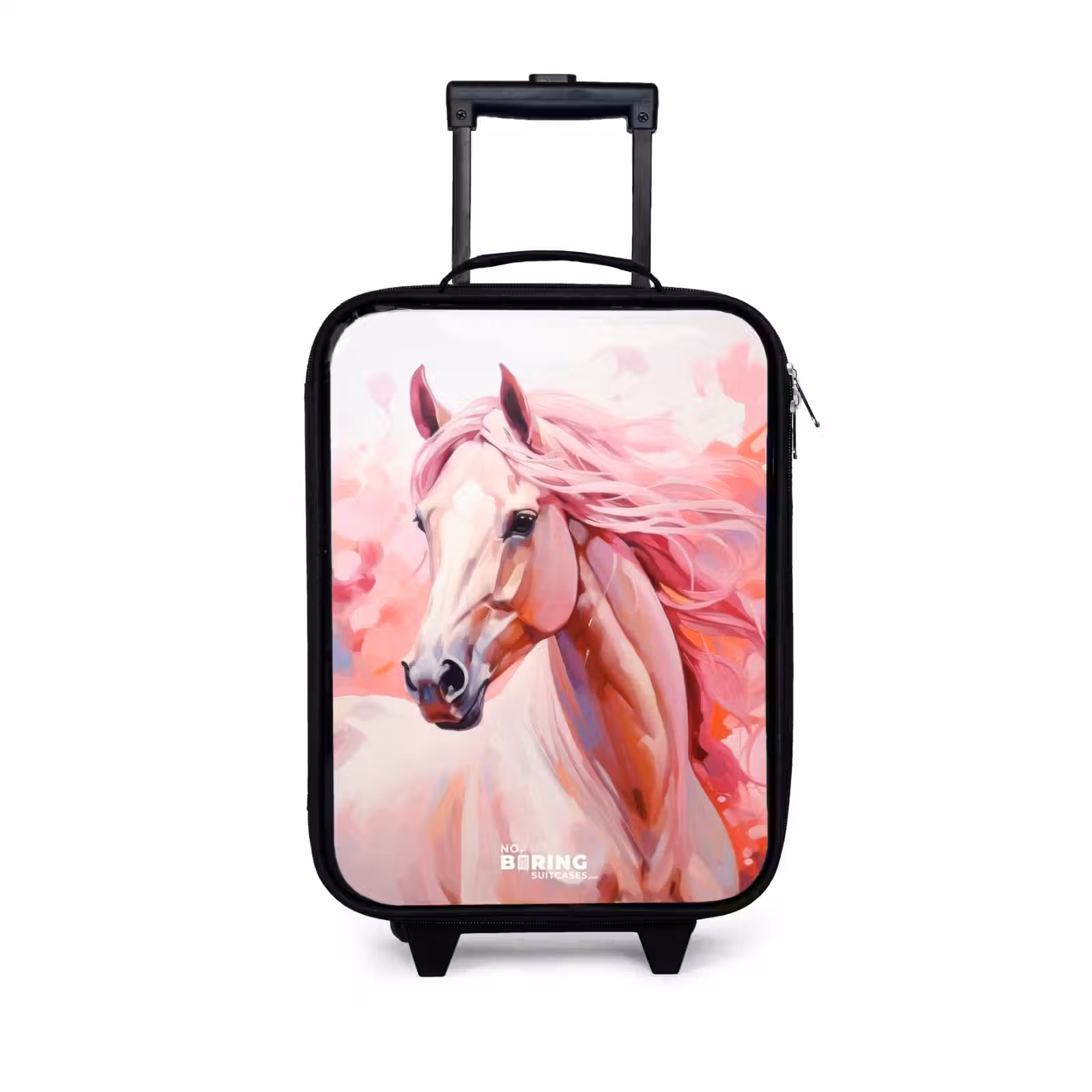Kinderkoffer - Pastel roze paard — 1