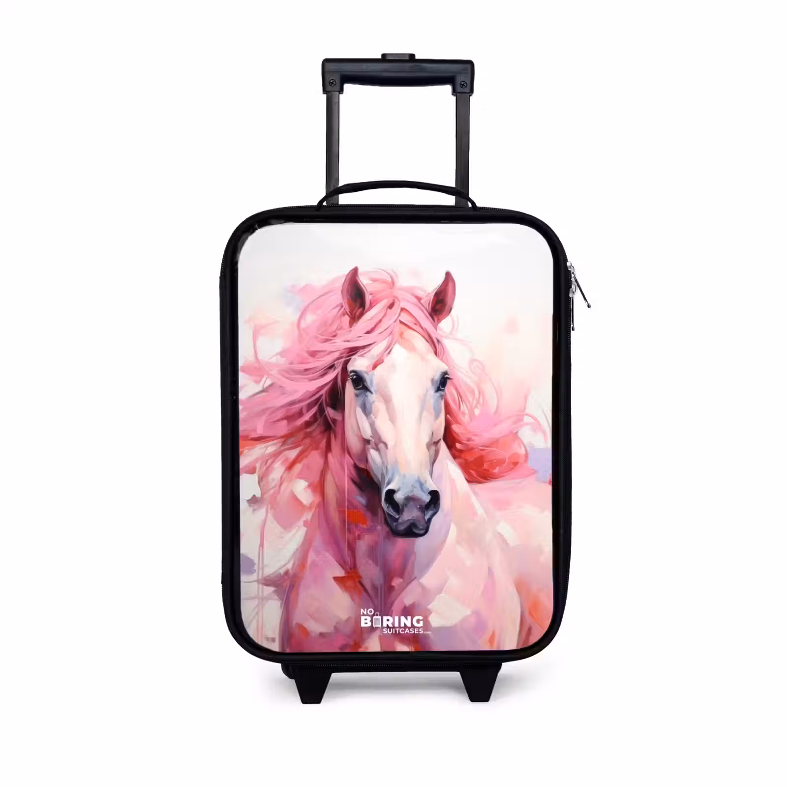 Kinderkoffer - Paard in roze pastel tinten — 1