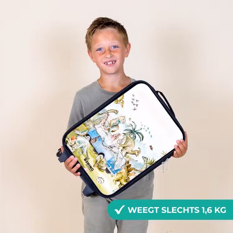 Kinderkoffer - Busje met dino's — 3
