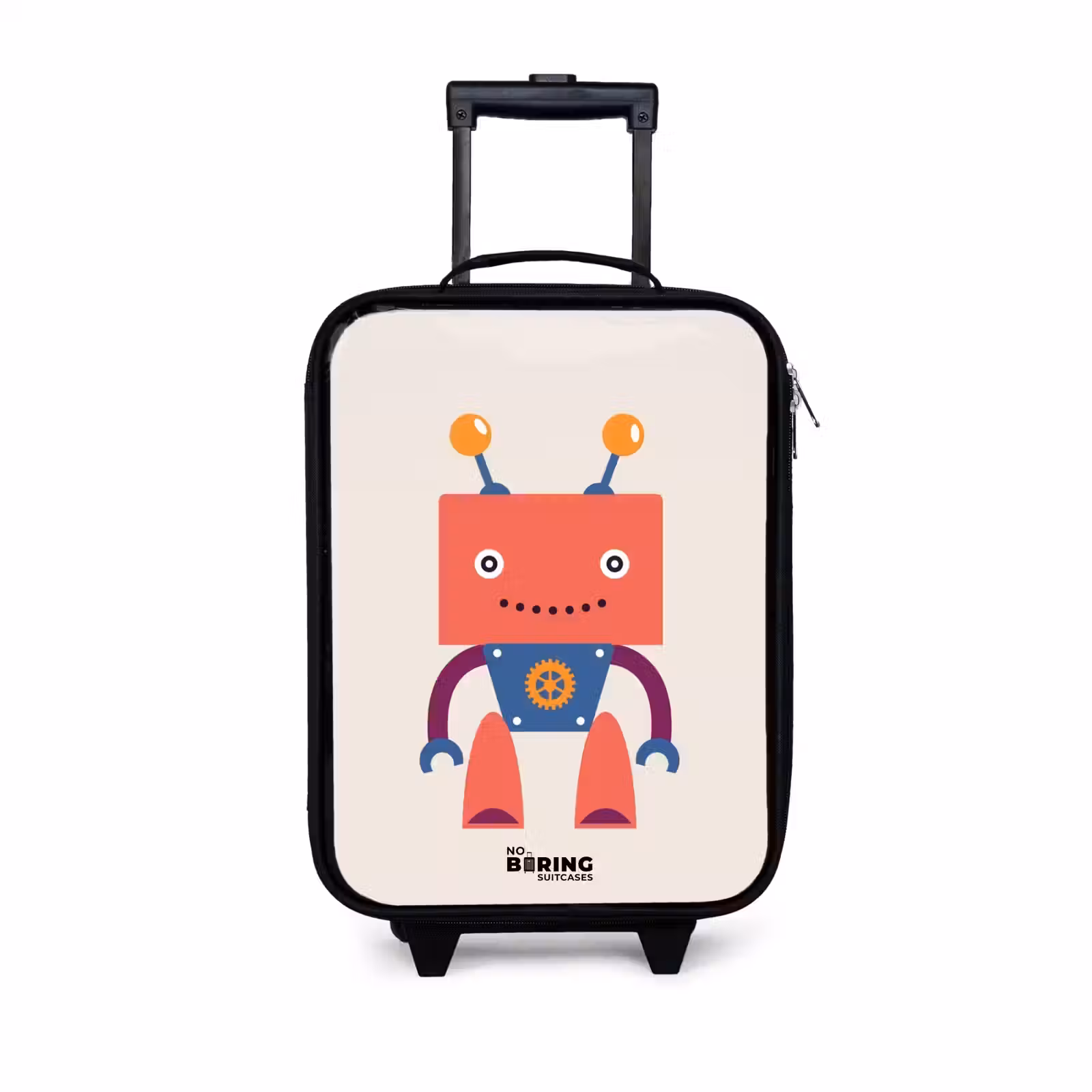 Kinderkoffer - Rode robot met vierkant hoofd — 1