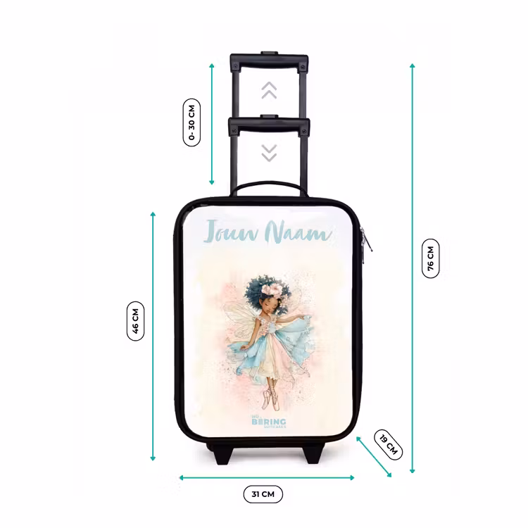 Kinderkoffers met naam - Elf - Ballet - Kleurrijk — 7