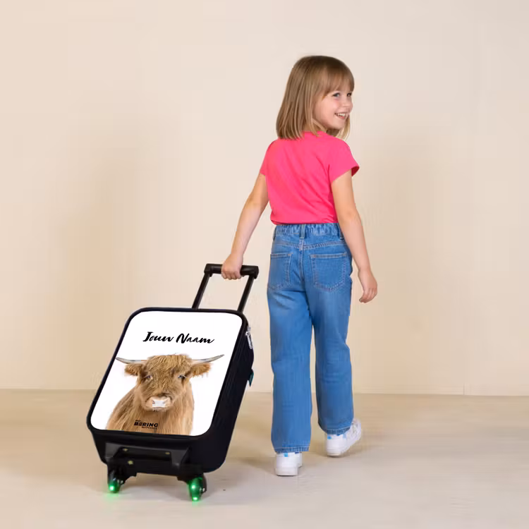 Kinderkoffer - Halbe Hooglander — 2