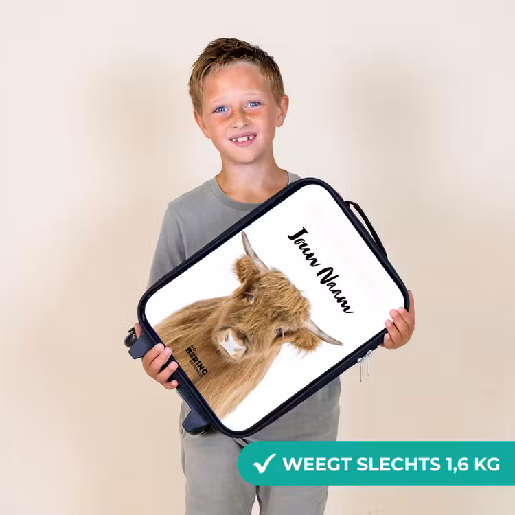 Kinderkoffer - Halbe Hooglander — 3