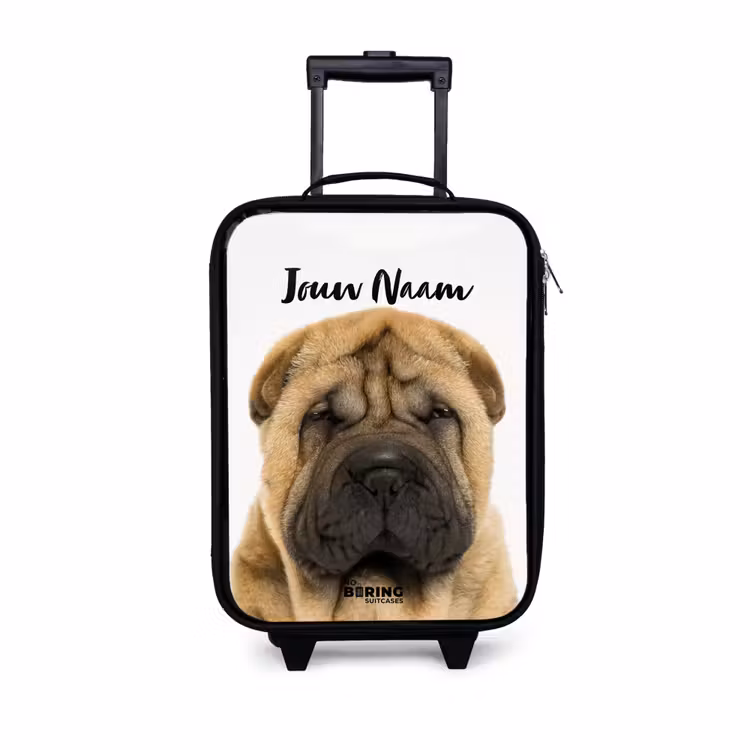 Kinderkoffer - Hondje met Boos Hoofd — 1