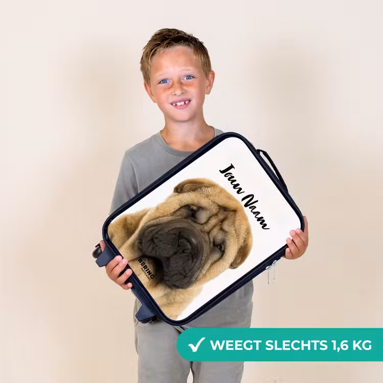 Kinderkoffer - Hondje met Boos Hoofd — 3