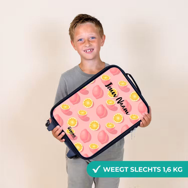 Kinderkoffer - Pink limoncello — 3