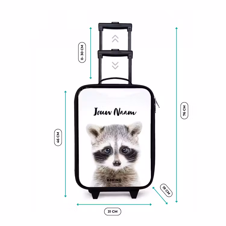 Kinderkoffer - Rachid Racoon — 7