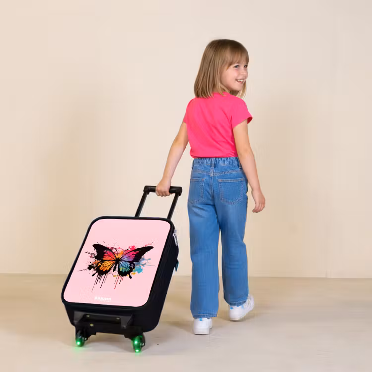 Kinderkoffer - Vlinderverf — 2
