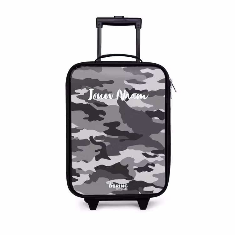 Kinderkoffer - Camogrijs — 1