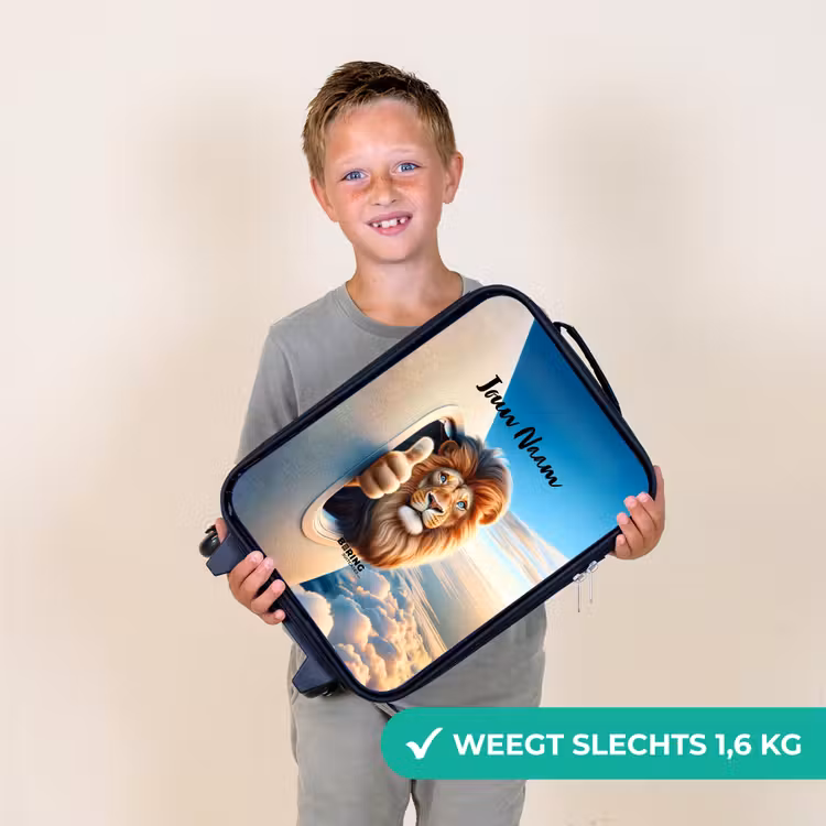 Kinderkoffer - Luchtpiloot leeuw — 3