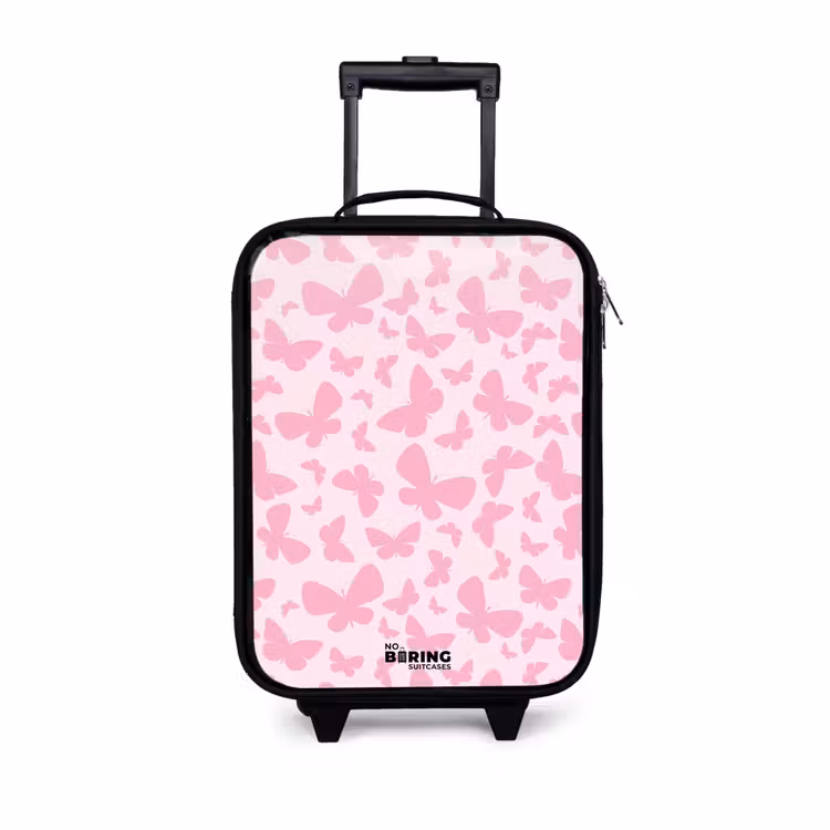 Kinderkoffer - Roze vlinders — 1