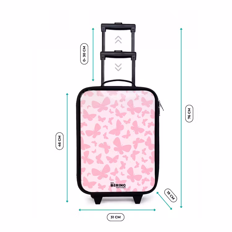 Kinderkoffer - Roze vlinders — 7