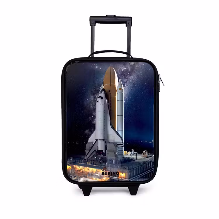 Kinderkoffer - Spaceshuttle die klaar is om op te stijgen — 1